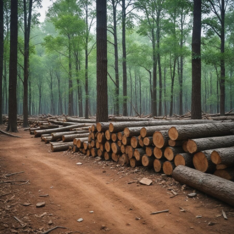 Exploração de Madeira nas Florestas Geridas do Paquistão: Práticas Sustentáveis e Desafios