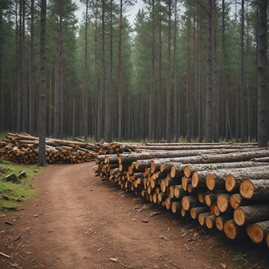 O Uso de Tecnologia na Exploração de Madeira Legal na Estônia: Inovações e Sustentabilidade