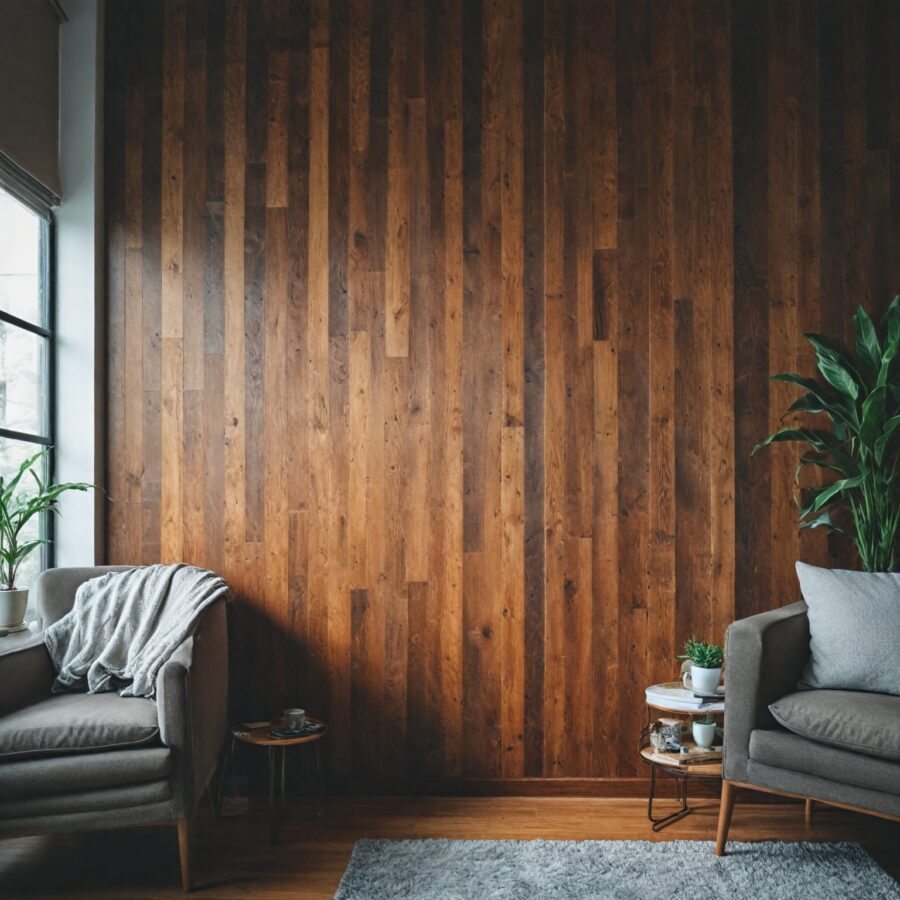 Como criar uma parede de destaque em madeira para a sua casa