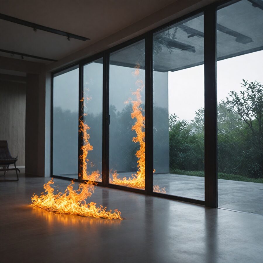 Vidro Resistente ao Fogo: Onde e Por Que Utilizá-lo em Ambientes Modernos