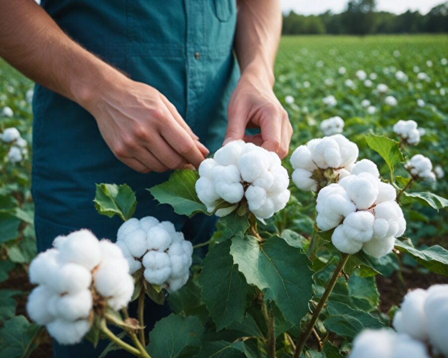 Como o algodão orgânico é cultivado e seus benefícios para a pele