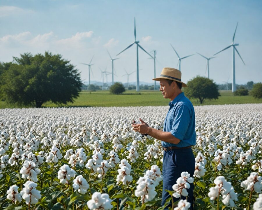 O impacto ambiental do cultivo de algodão e opções sustentáveis