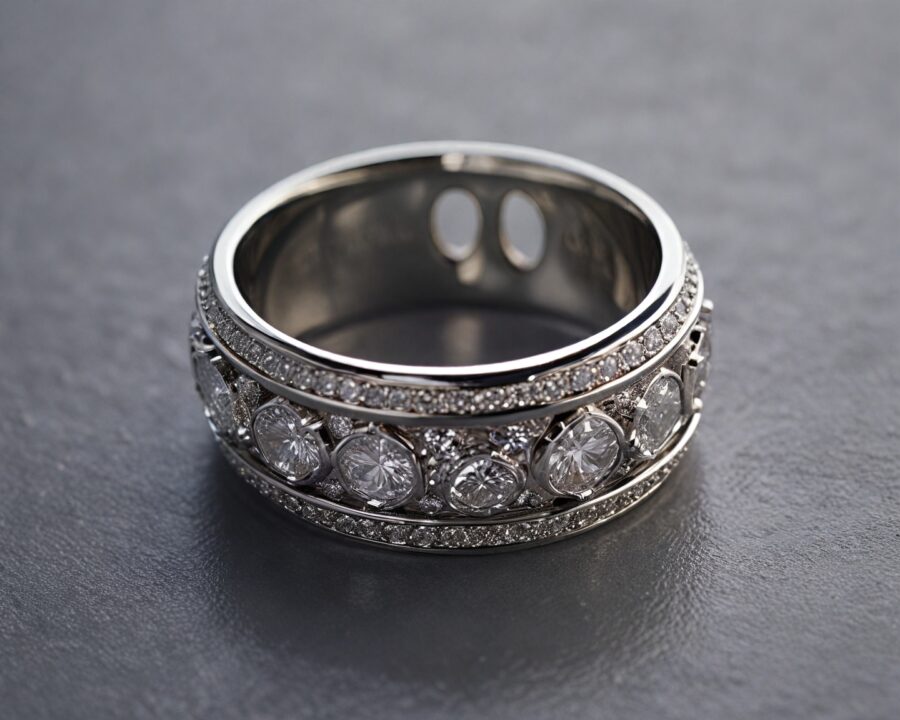 A importância do paládio no ouro branco e joias