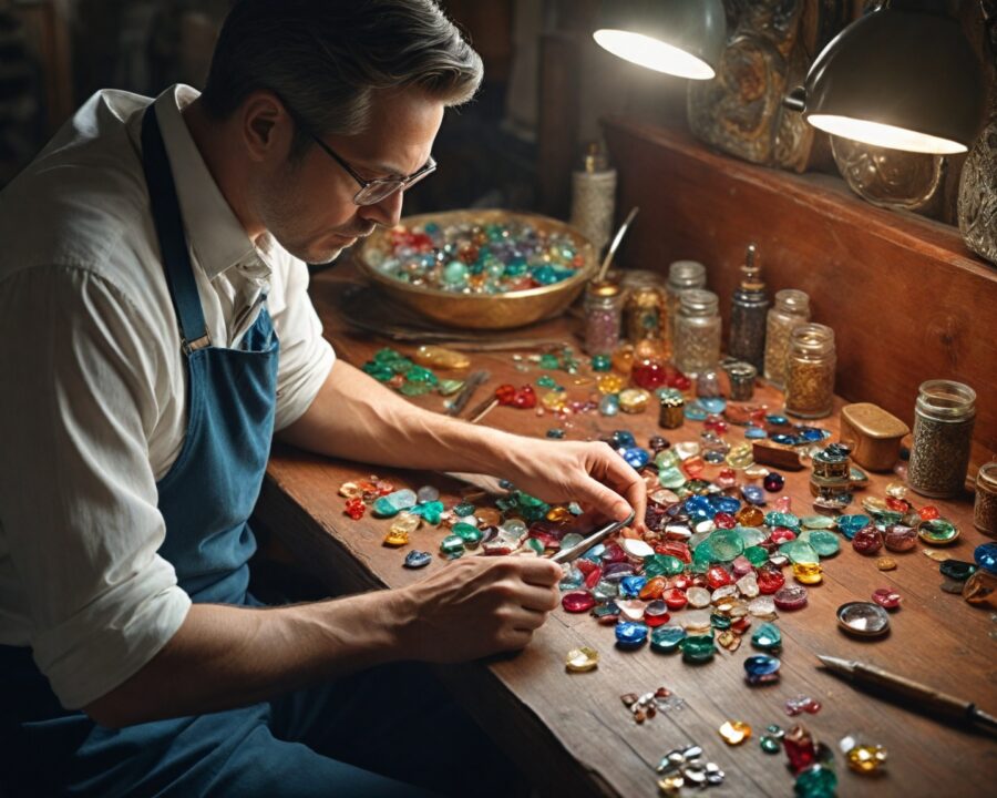 Técnicas de polimento de vidro para joias: guia completo