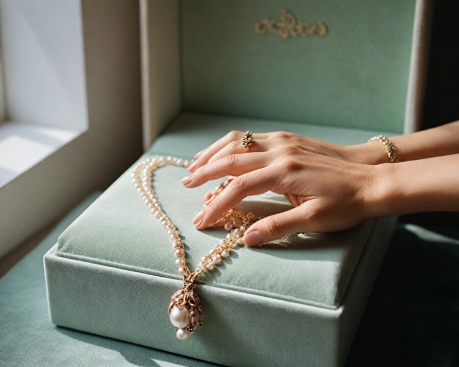 Cuidados essenciais para preservar joias com pérolas naturais