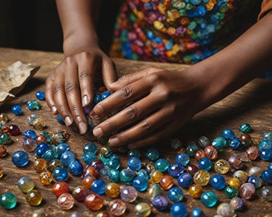 A história das contas de vidro africanas e seu valor cultural