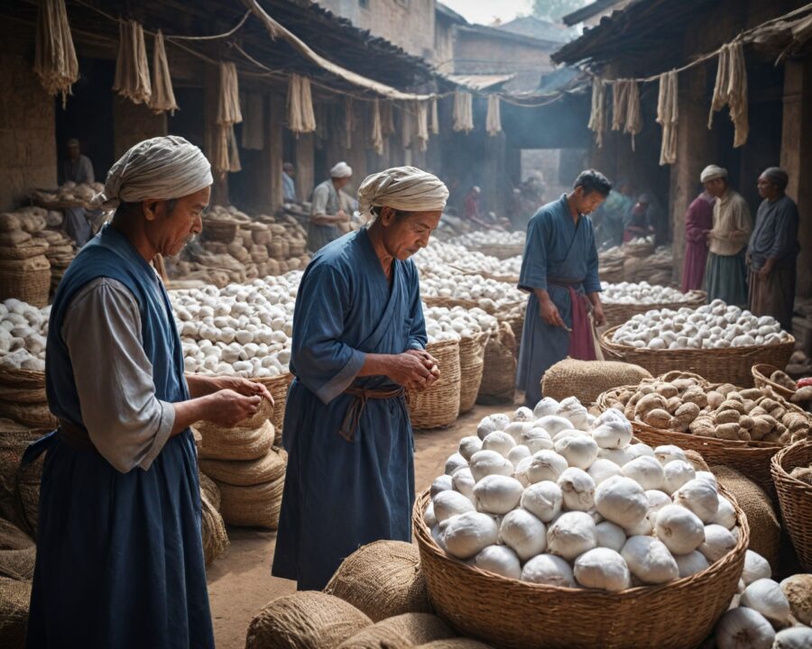História do algodão como moeda de troca nas civilizações antigas