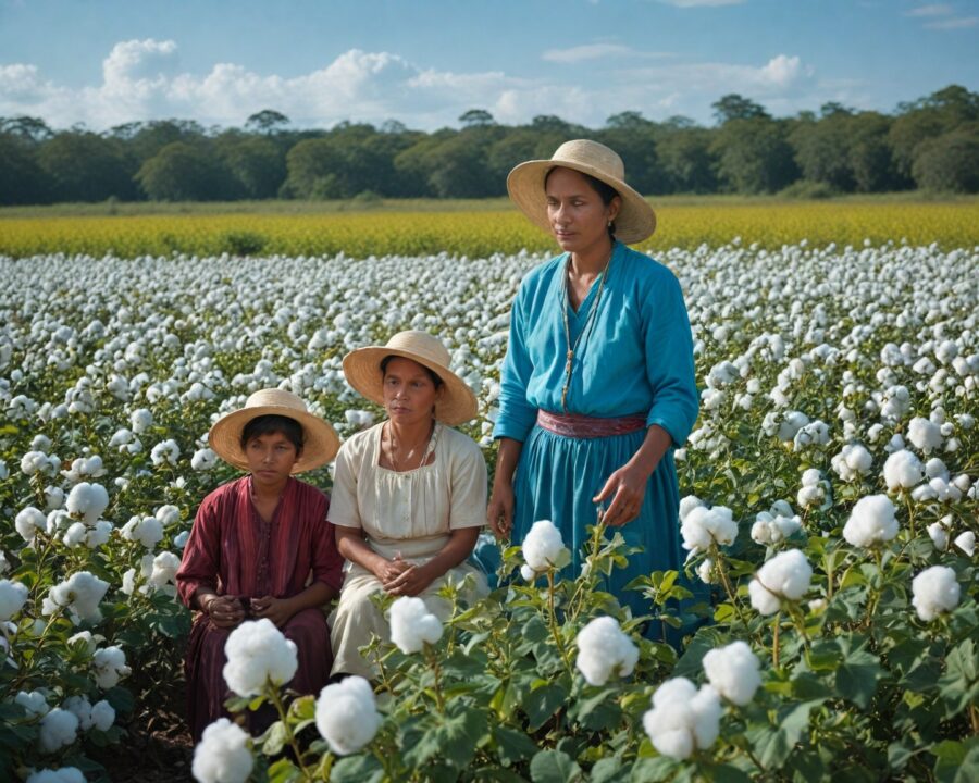 História do cultivo de algodão no Brasil e a influência indígena