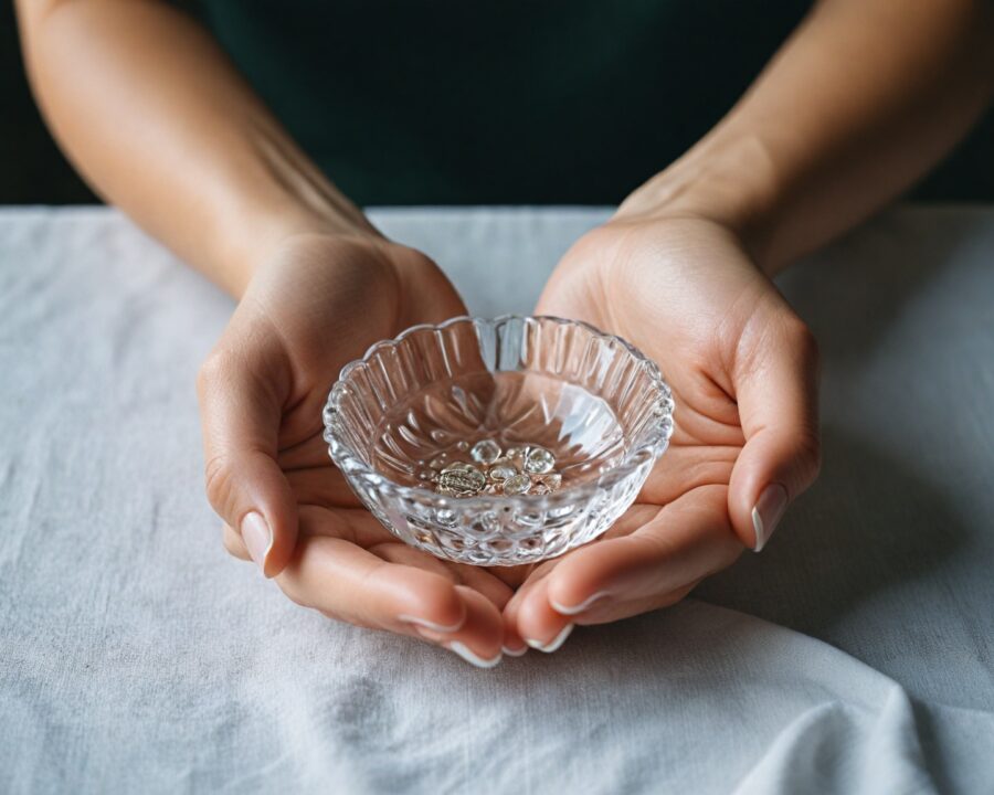 Como cuidar e limpar joias de vidro sem perder o brilho