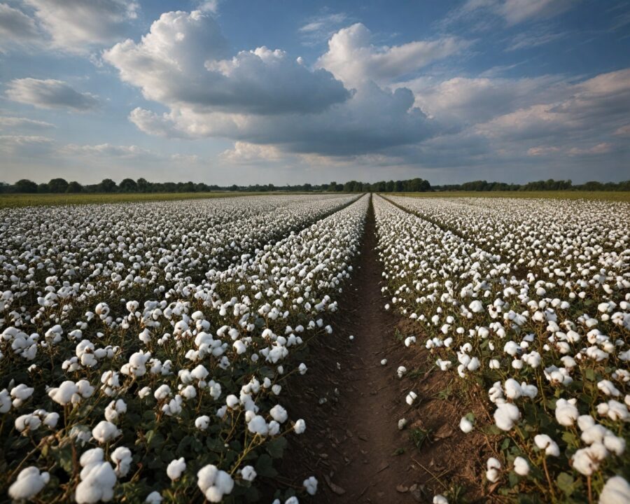 como as condições climáticas afetam a qualidade da fibra de algodão