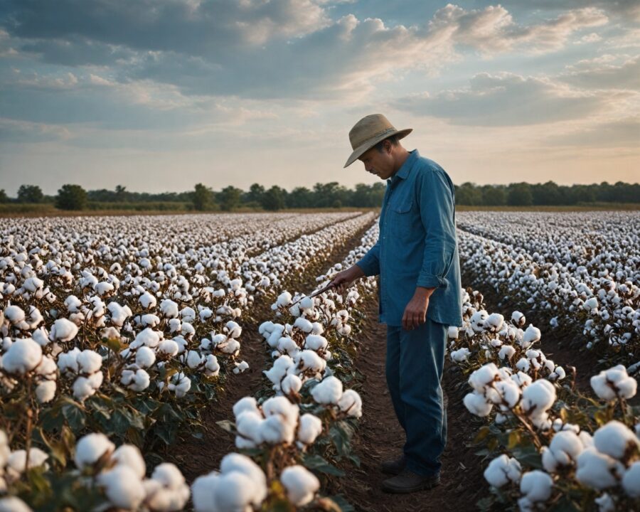 como o clima impacta a qualidade da fibra de algodão