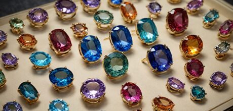 as pedras de vidro mais usadas em joias populares