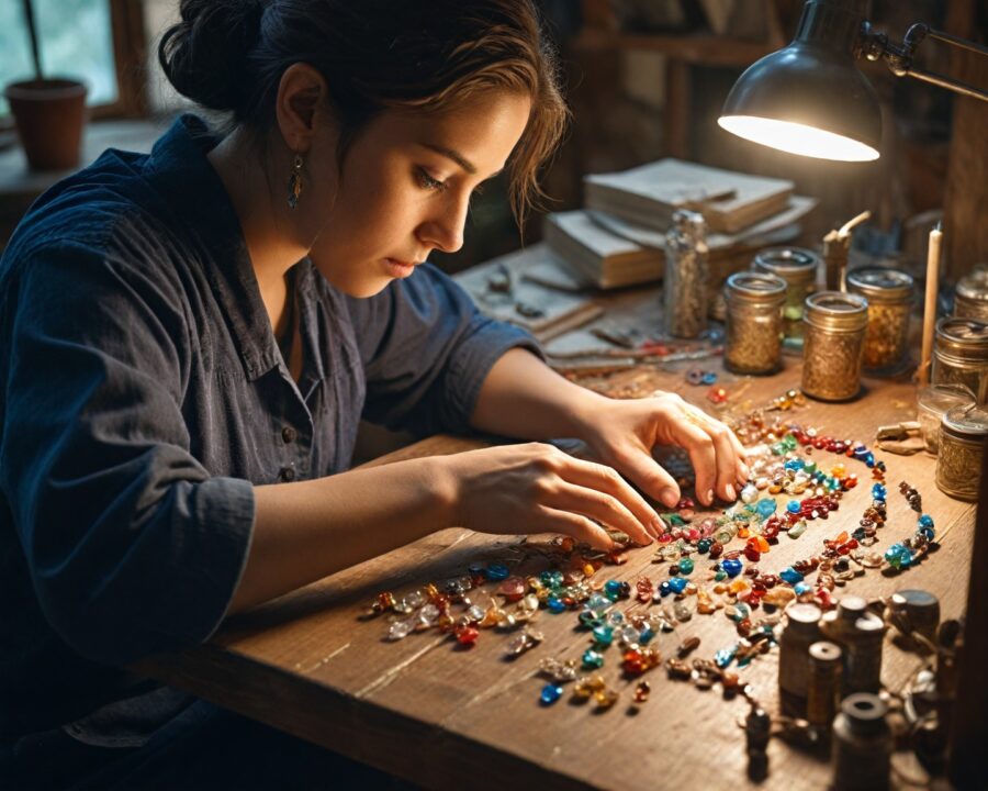 tipos de vidro mais usados na produção de biojoias