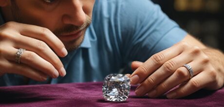 como é feito o processo de criação e lapidação de diamantes
