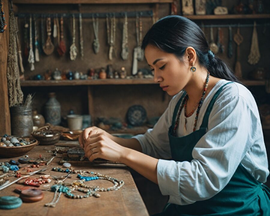 como o design de joias reflete as culturas indígenas
