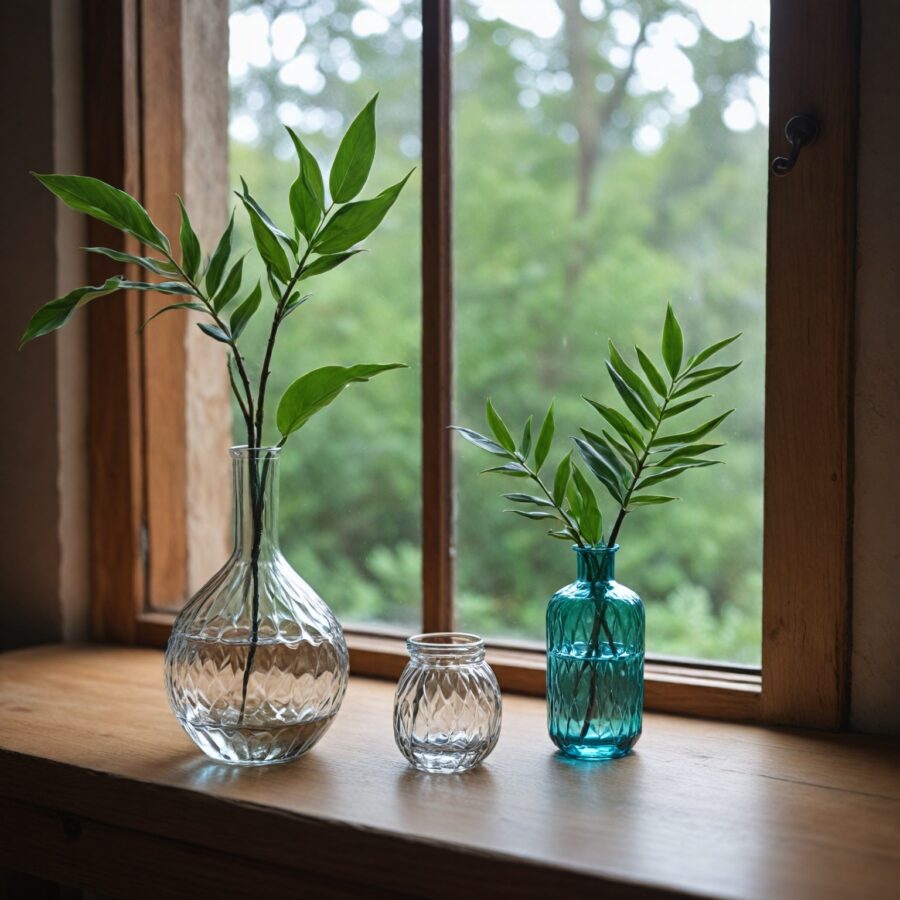 A beleza dos objetos de vidro artesanal e como decoram sua casa