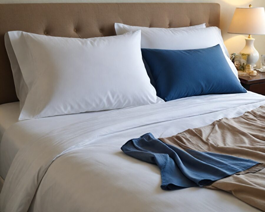 A diferença entre algodão egípcio, pima e convencional para roupas de cama