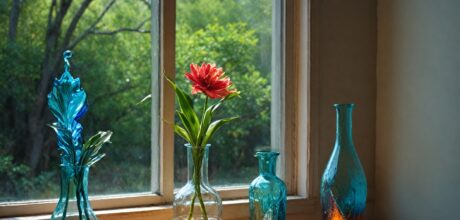 Guia Completo de Técnicas de Pintura em Vidro para Decoração Caseira