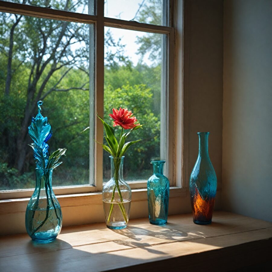 Guia Completo de Técnicas de Pintura em Vidro para Decoração Caseira