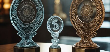 Como o vidro transforma medalhas e troféus personalizados