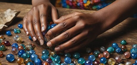 A história das contas de vidro africanas e seu valor cultural