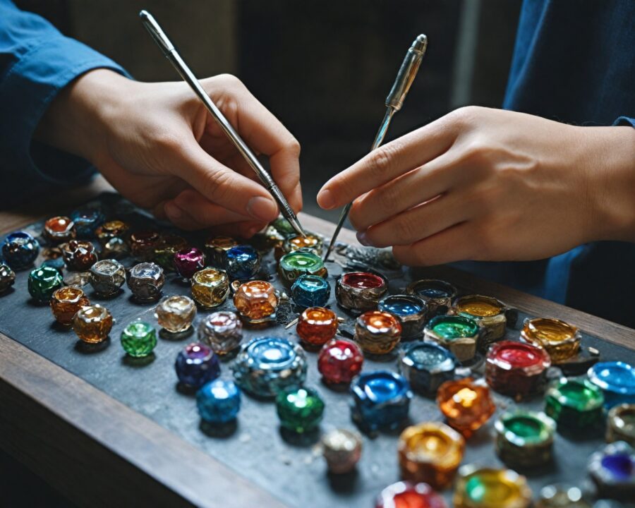 técnicas de esmaltagem para vidro e metal: guia completo