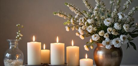 Como o algodão transforma velas aromáticas em itens únicos