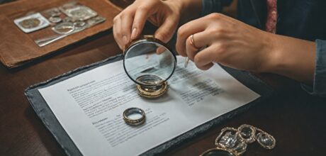 como calcular o valor de mercado de joias com vidro artístico