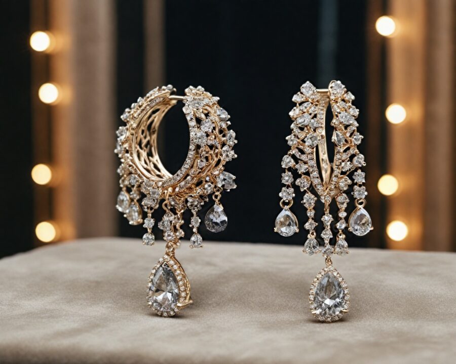 tendências em ear cuffs e brincos assimétricos para 2024