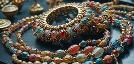 história das joias de vidro venezianas e seu impacto na moda atual