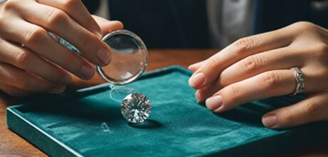 diferenças entre diamantes naturais e de laboratório para joias