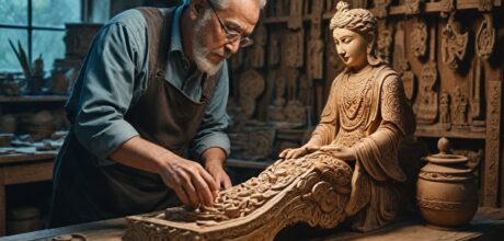 A história das talhas em madeira na arte sacra brasileira