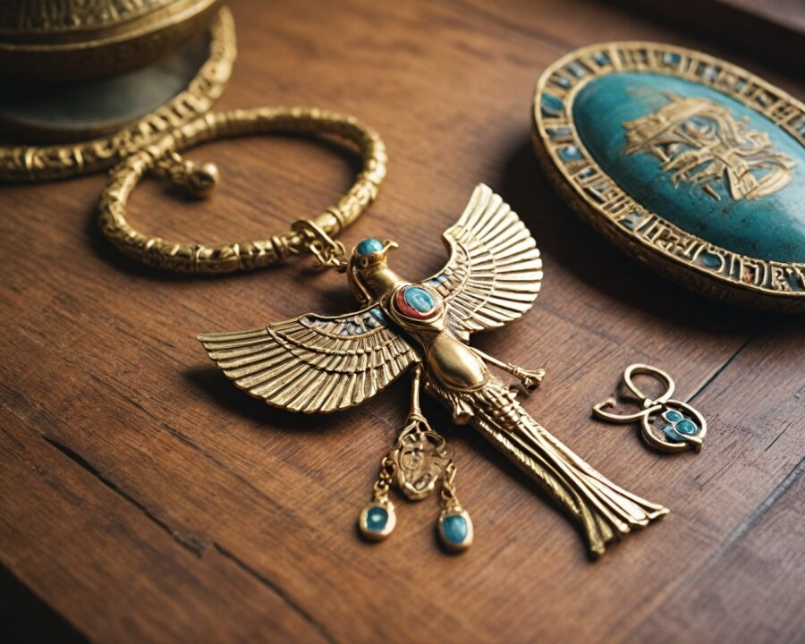 História e simbolismo espiritual das joias egípcias