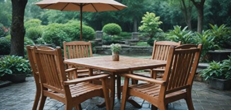 melhores tipos de madeira para móveis externos resistentes à umidade