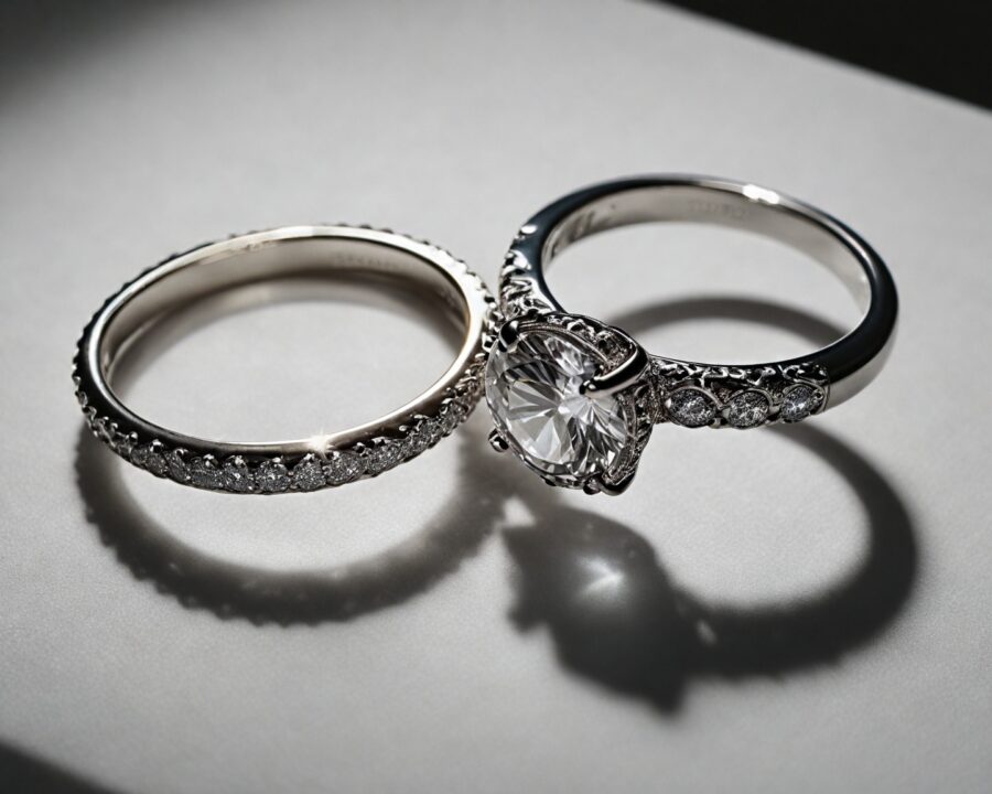 diferenças entre alianças de platina e ouro branco: durabilidade e valor