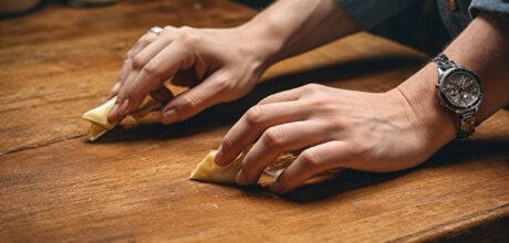 como usar cera para proteger e renovar superfícies