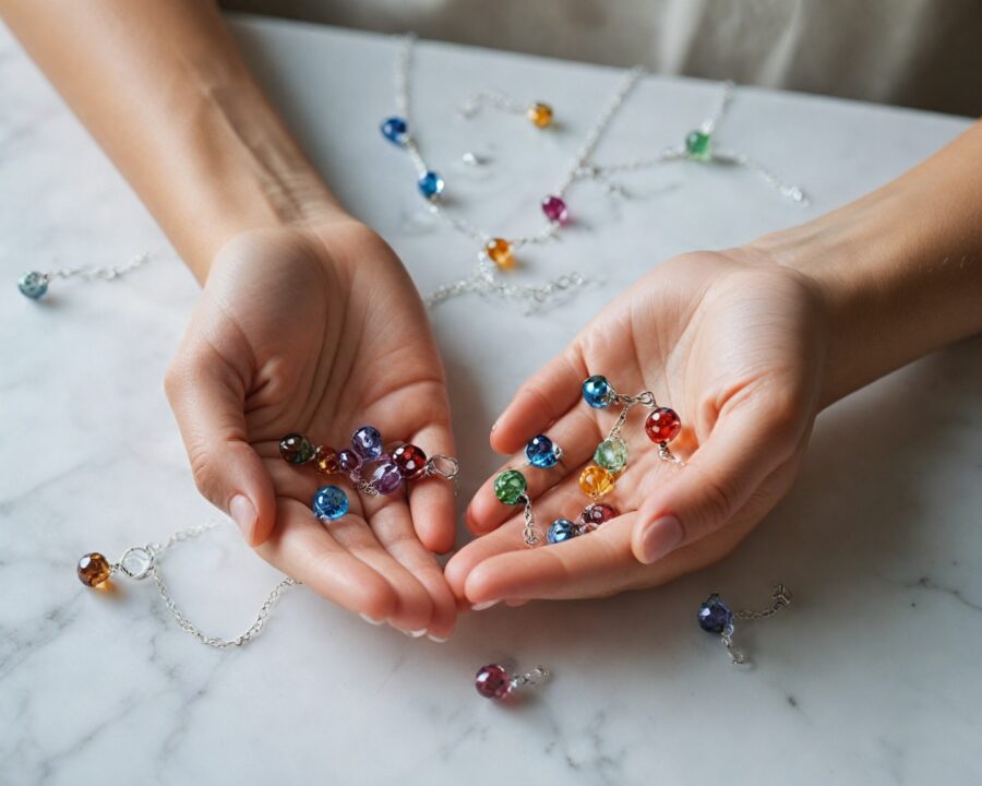 Como usar vidro em pulseiras minimalistas e modernas