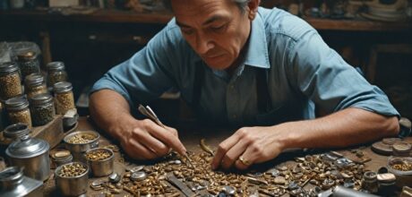 processos modernos para reciclagem de ouro e prata na joalheria