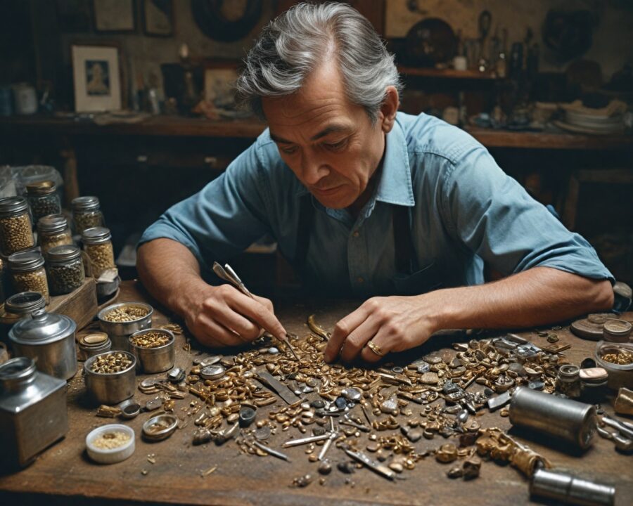 processos modernos para reciclagem de ouro e prata na joalheria