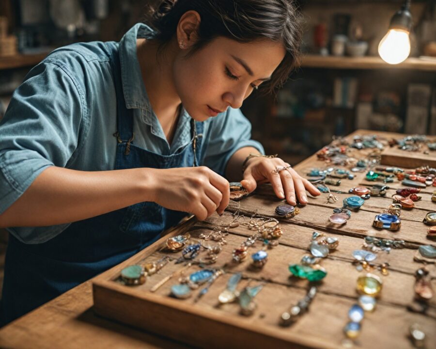 tipos de vidro mais comuns na criação de biojoias sustentáveis
