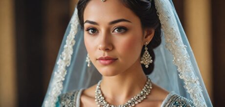 a história das joias de cabeça em casamentos medievais