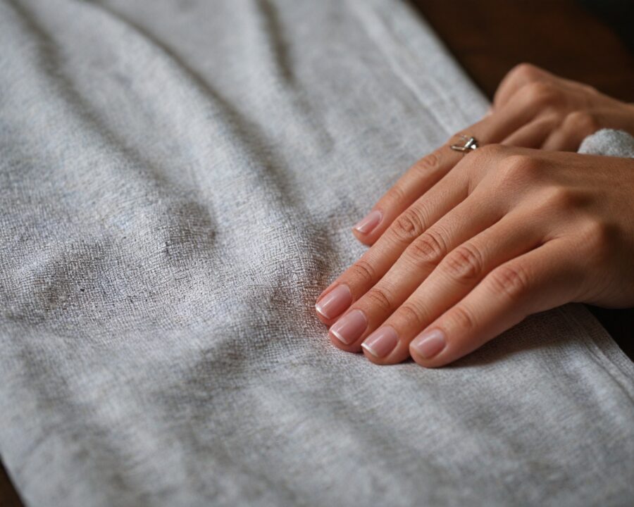 Propriedades hipoalergênicas do algodão vs fibras sintéticas