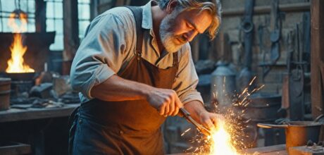 Técnicas antigas de fundição de ouro e prata na ourivesaria artesanal