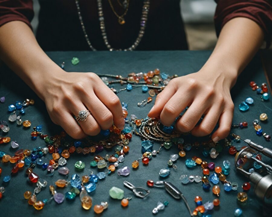 O renascimento das joias de vidro artesanal na joalheria contemporânea