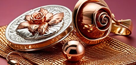 Tendências de joias masculinas: ouro rosé e platina em alta